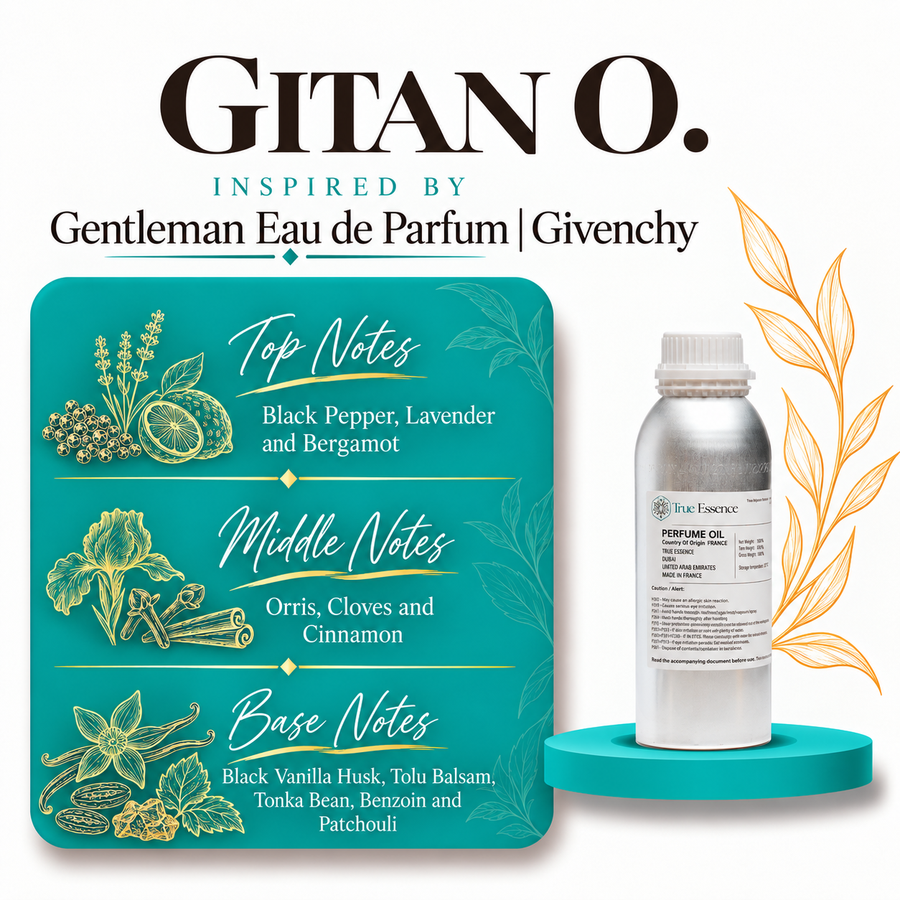 GITAN O. Inspired By Gentleman Eau de Parfum | Givenchy | Medium Quality