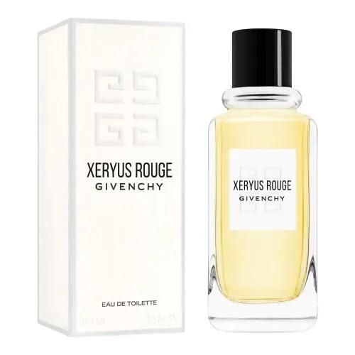 Givenchy Xeryus Rouge perfume bottle and packaging on a white background