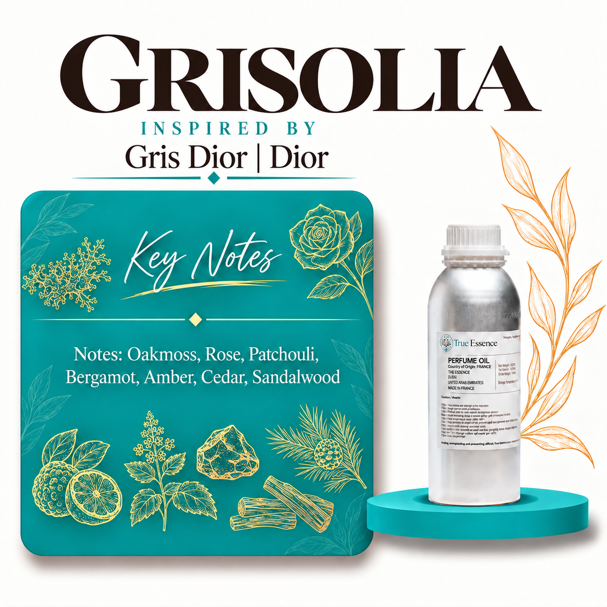 GRISOLIA Inspired by Gris Dior | Dior | Top Quality