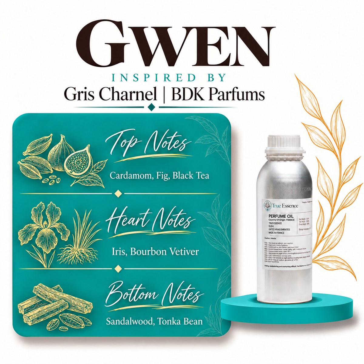 GWEN Inspired By Gris Charnel | BDK Parfums | Top Quality