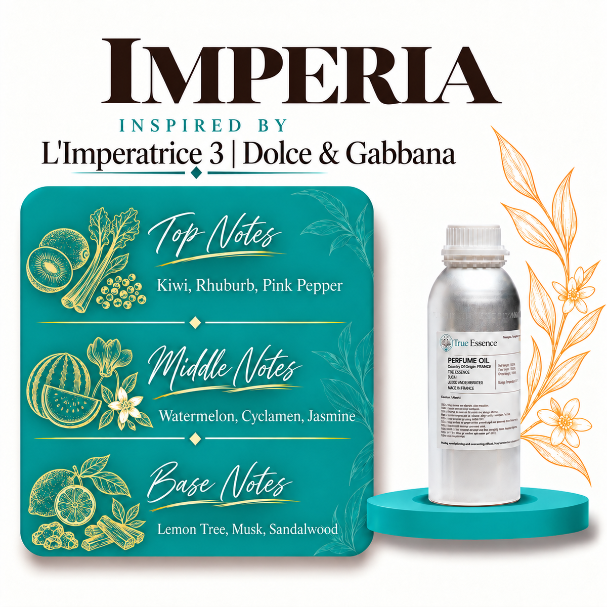 IMPERIA Inspired By L'Imperatrice 3  | D&G | Top Quality