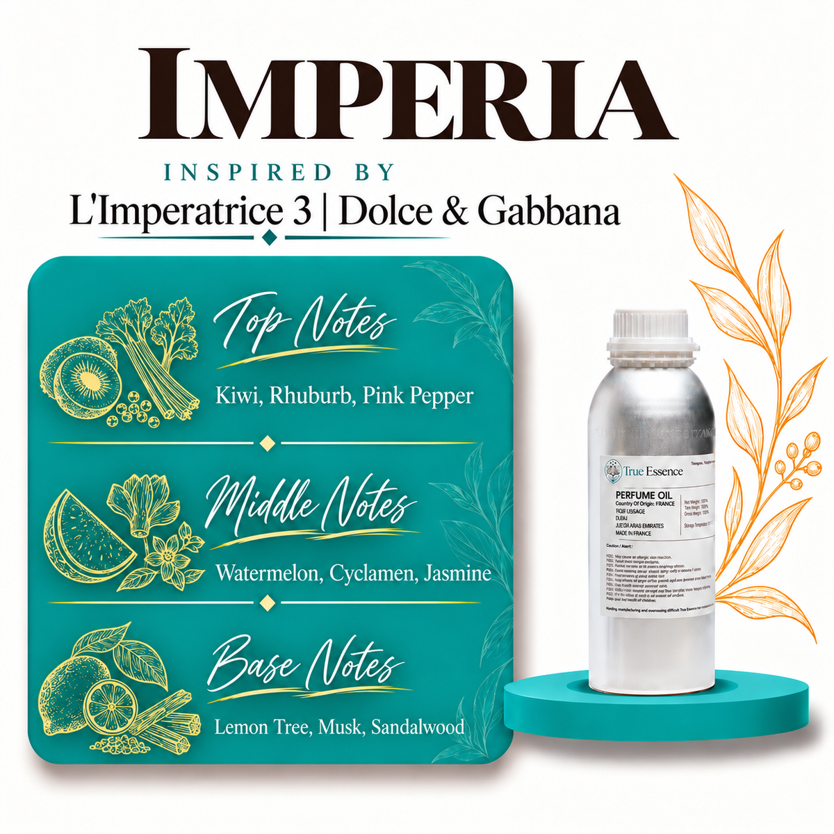 IMPERIA Inspired By L'Imperatrice 3  | D&G | Medium Quality