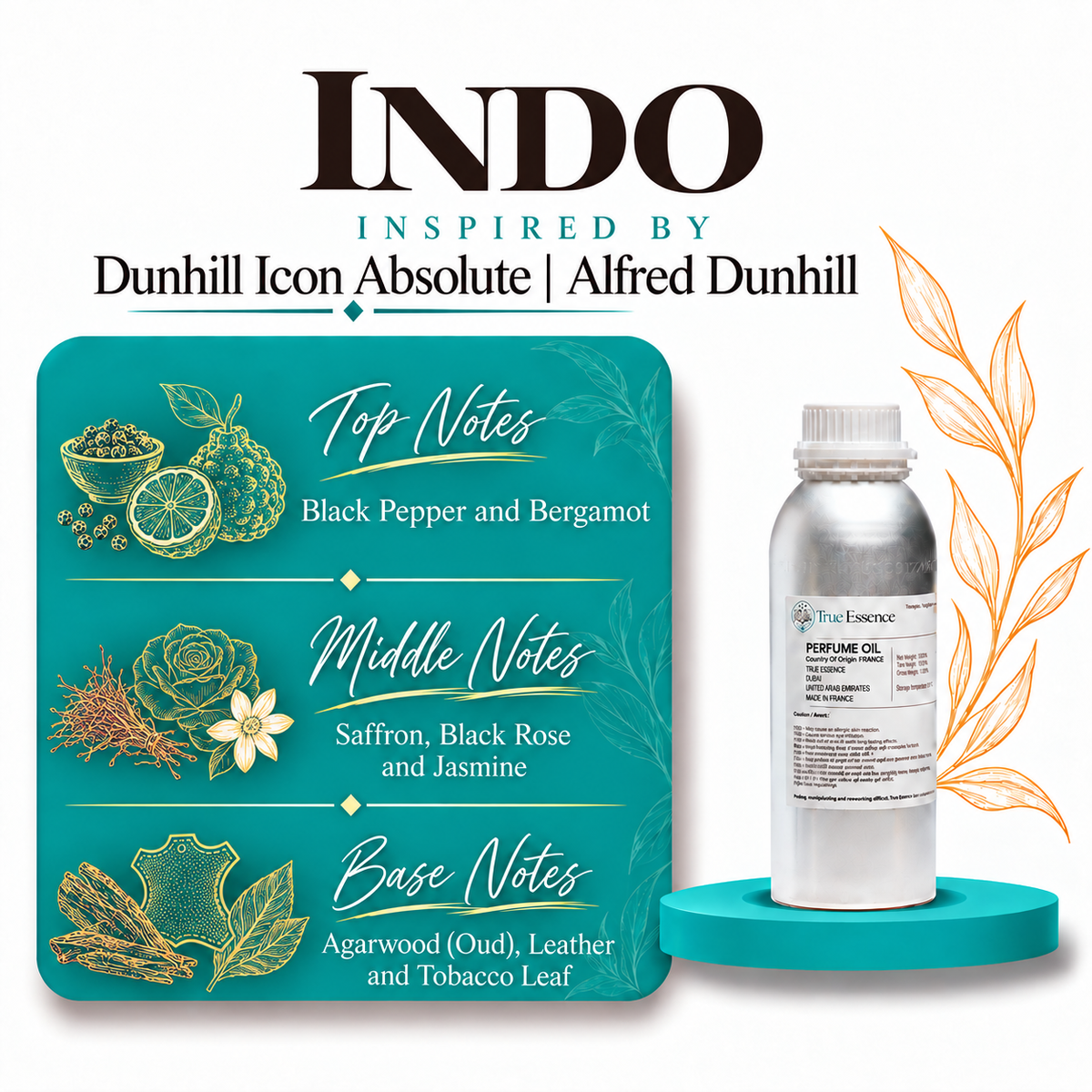 INDO Inspired By Dunhill Icon Absolute | Alfred Dunhill | Medium Quality