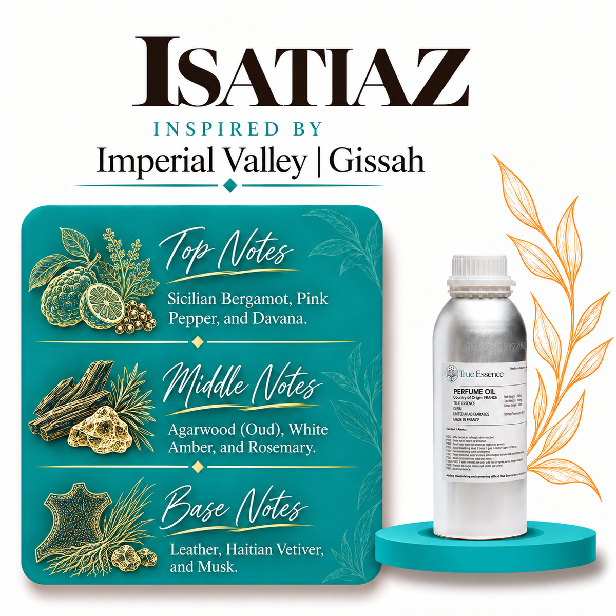 ISATIAZ Inspired by Imperial Valley  | Gissah | Top Quality