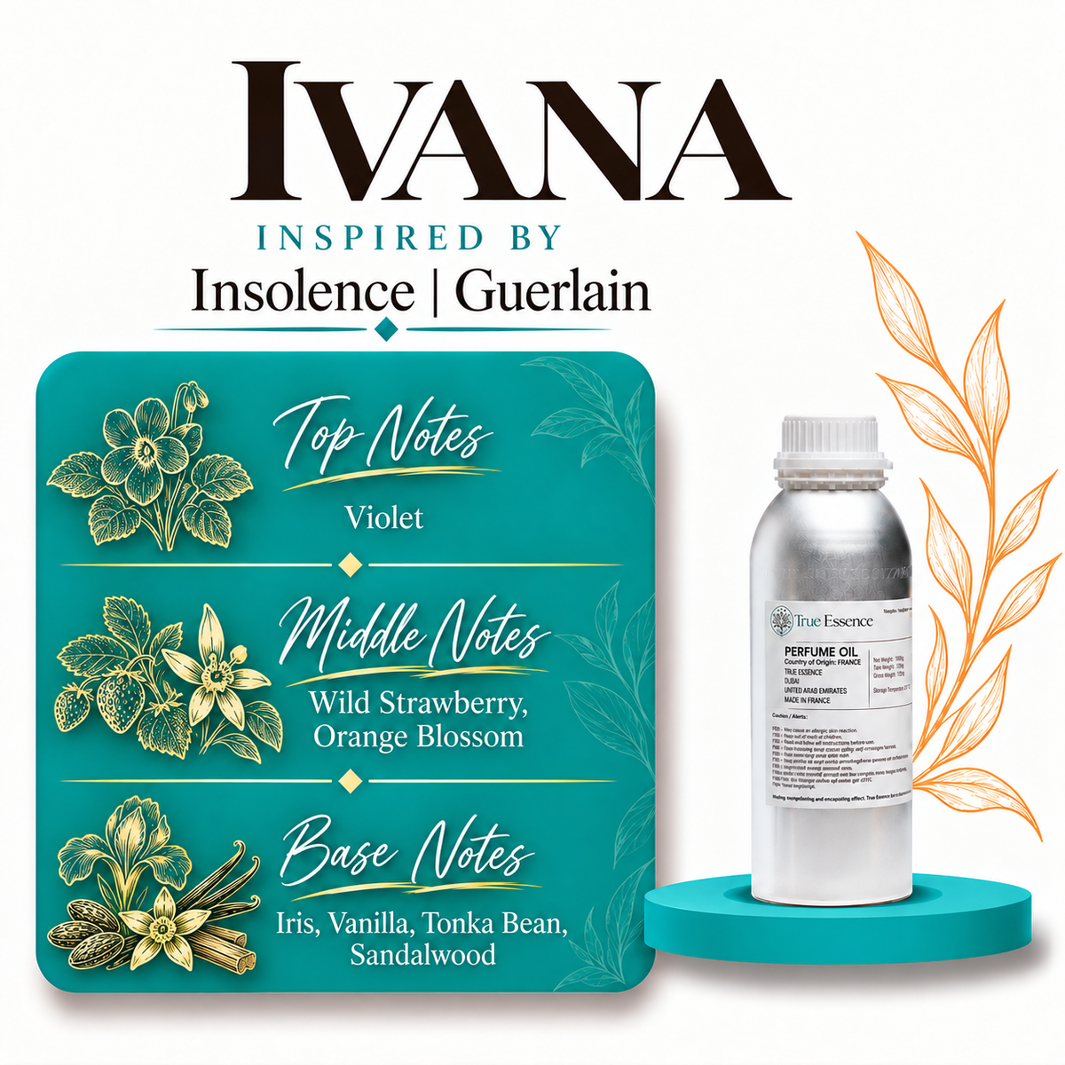 IVANA Inspired By Insolence | Guerlain | Medium Quality