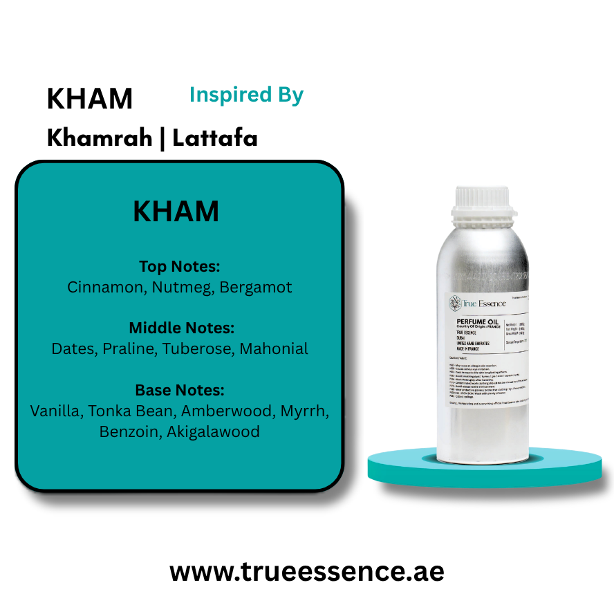 KHAM Inspired By Khamrah | Lattafa | Medium Quality