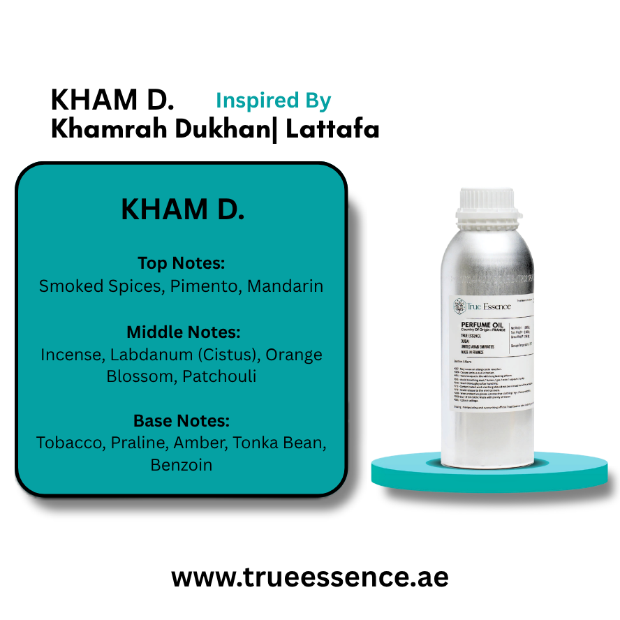 KHAM D. Inspired by Khamrah Dukhan| Lattafa | Top Quality