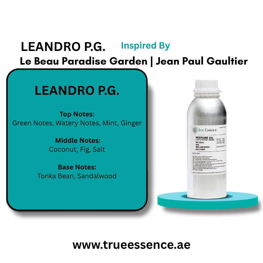 LEANDRO P.G. Inspired by Le Beau Paradise Garden | Jean Paul Gaultier | Medium Quality