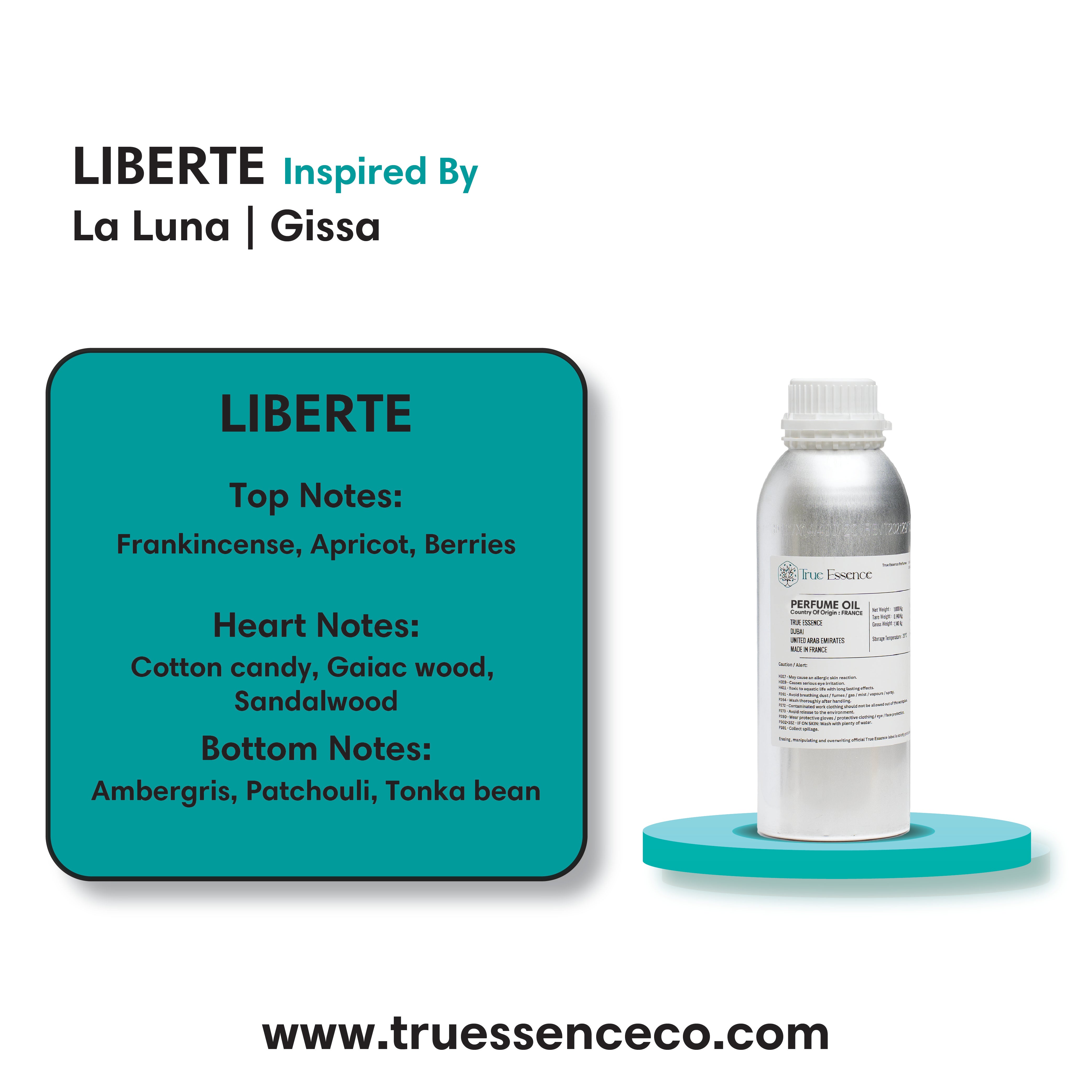 LIBERTE مستوحاة من لا لونا | جيسا