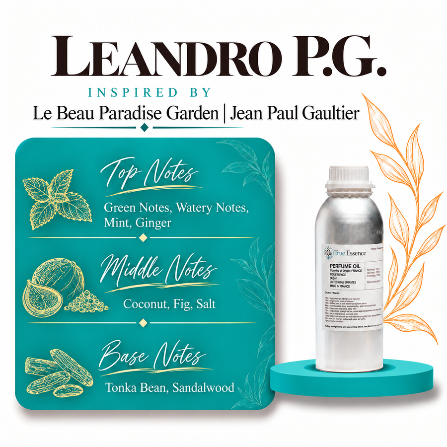 LEANDRO PG مستوحاة من Le Beau Paradise Garden | جان بول غوتييه