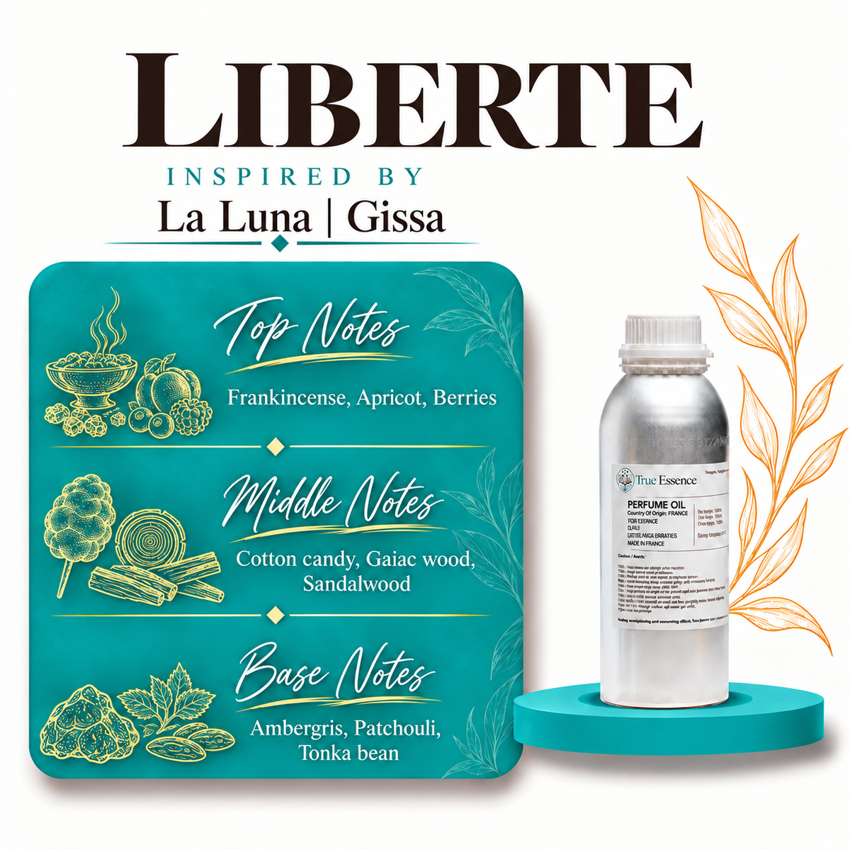 LIBERTE Inspired by La Luna | Gissa | Medium Quality