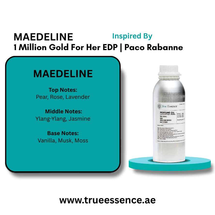 MAEDELINE Inspired by 1 Million Gold For Her EDP | Paco Rabanne | Medium Quality