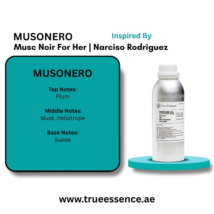 MUSONERO Inspired by Musc Noir For Her | Narciso Rodriguez | Top Quality