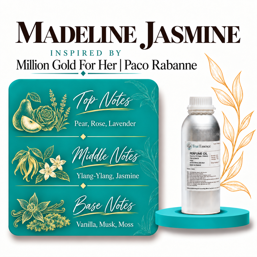 MADELINE JASMINE Inspired by Million Gold For Her | Paco Rabanne | Medium Quality