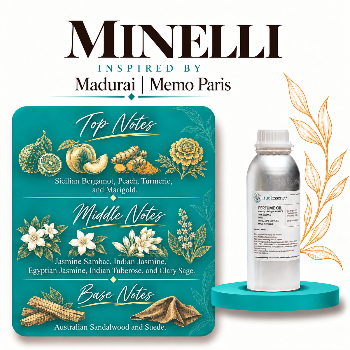 MINELLI Inspired by   Madurai |  Memo Paris | Medium Quality