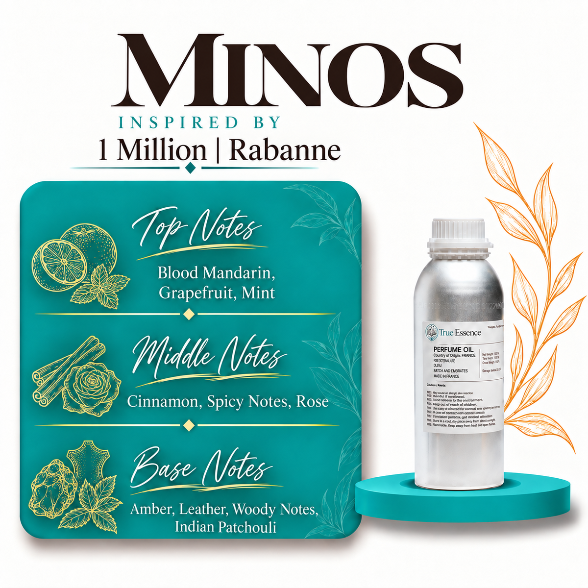 MINOS Inspired By 1 Million | Paco Rabanne | Top Quality