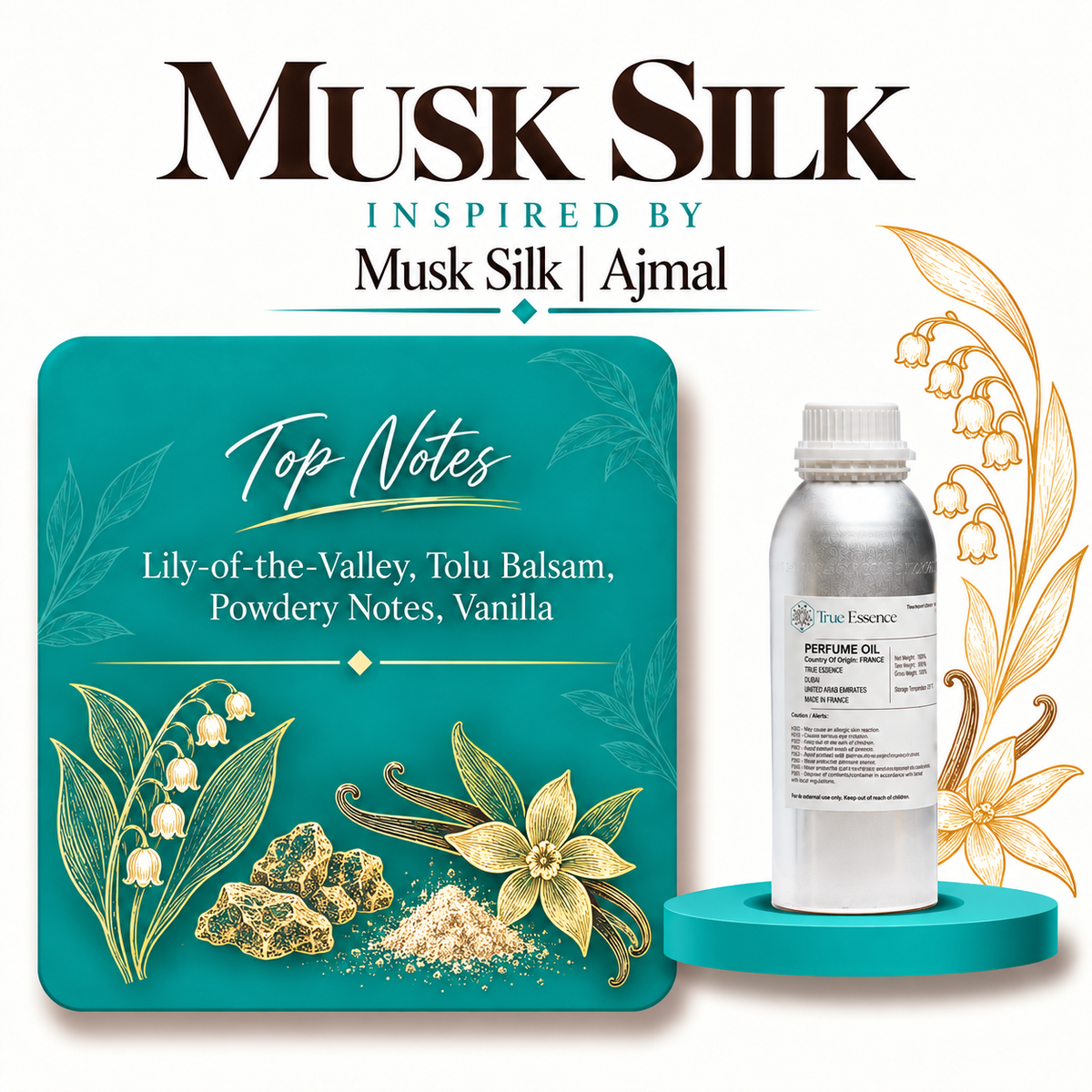 MUSK SILK Inspired By Musk Silk | Ajmal | Medium Quality