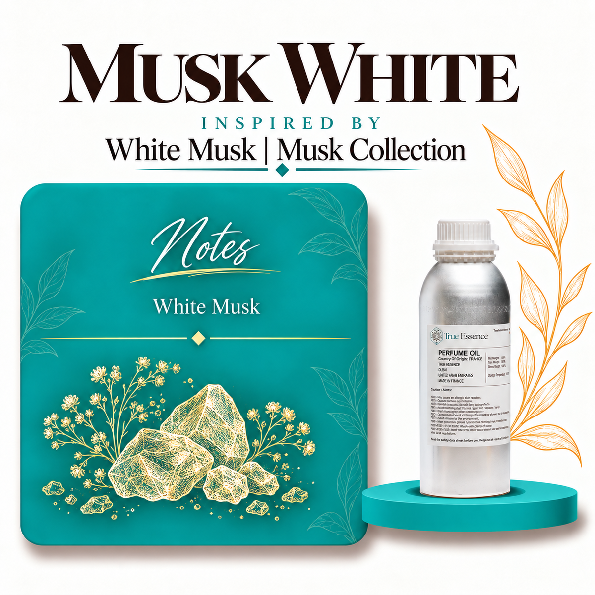 MUSK WHITE Inspired By White Musk | Musk Collection | Medium Quality