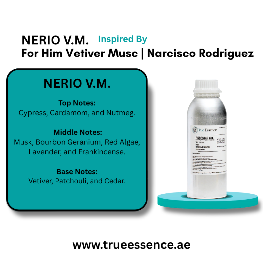 NERIO V.M. Inspired by  For Him Vetiver Musc | Narcisco Rodriguez | Medium Quality