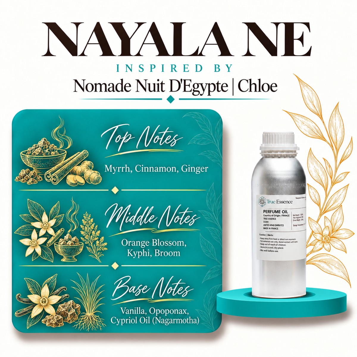 NAYALA NE Inspired by Nomade Nuit d’Egypte | Chloé  | Top Quality