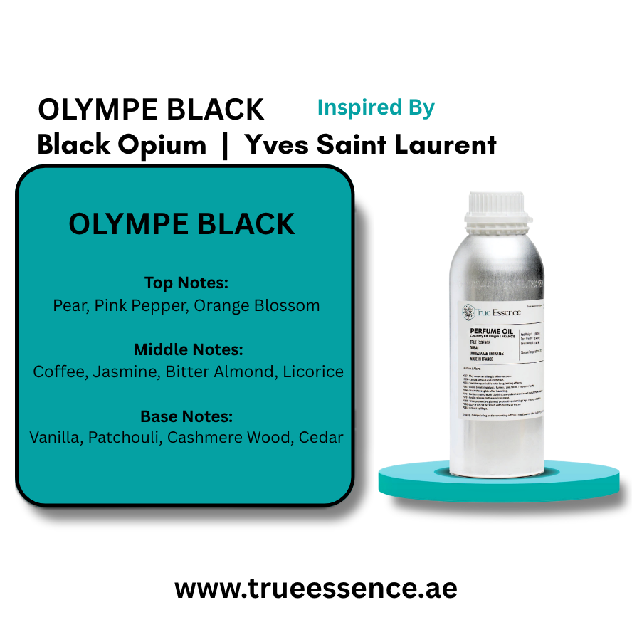 OLYMPE BLACK Inspired By Black Opium | Yves Saint Laurent | Top Quality