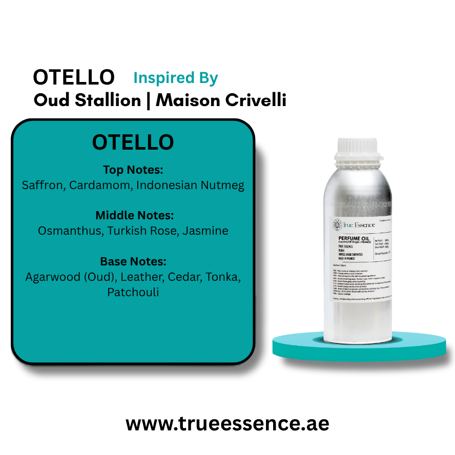 OTELLO Inspired by Oud Stallion | Maison Crivelli | Medium Quality