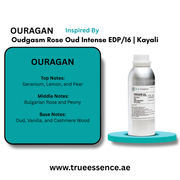 OURAGAN Inspired by Oudgasm Rose Oud Intense Eau de parfum/16 | Kayali | Medium Quality