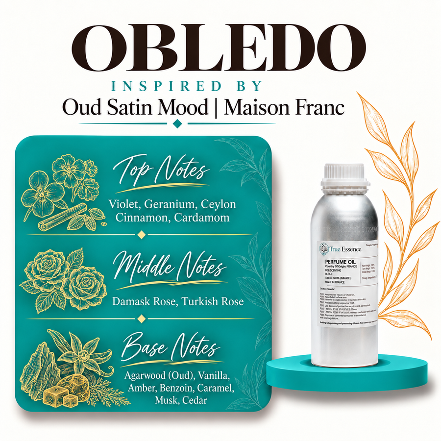 OBLEDO Inspired By Oud Satin Mood | Maison Francis | Medium Quality
