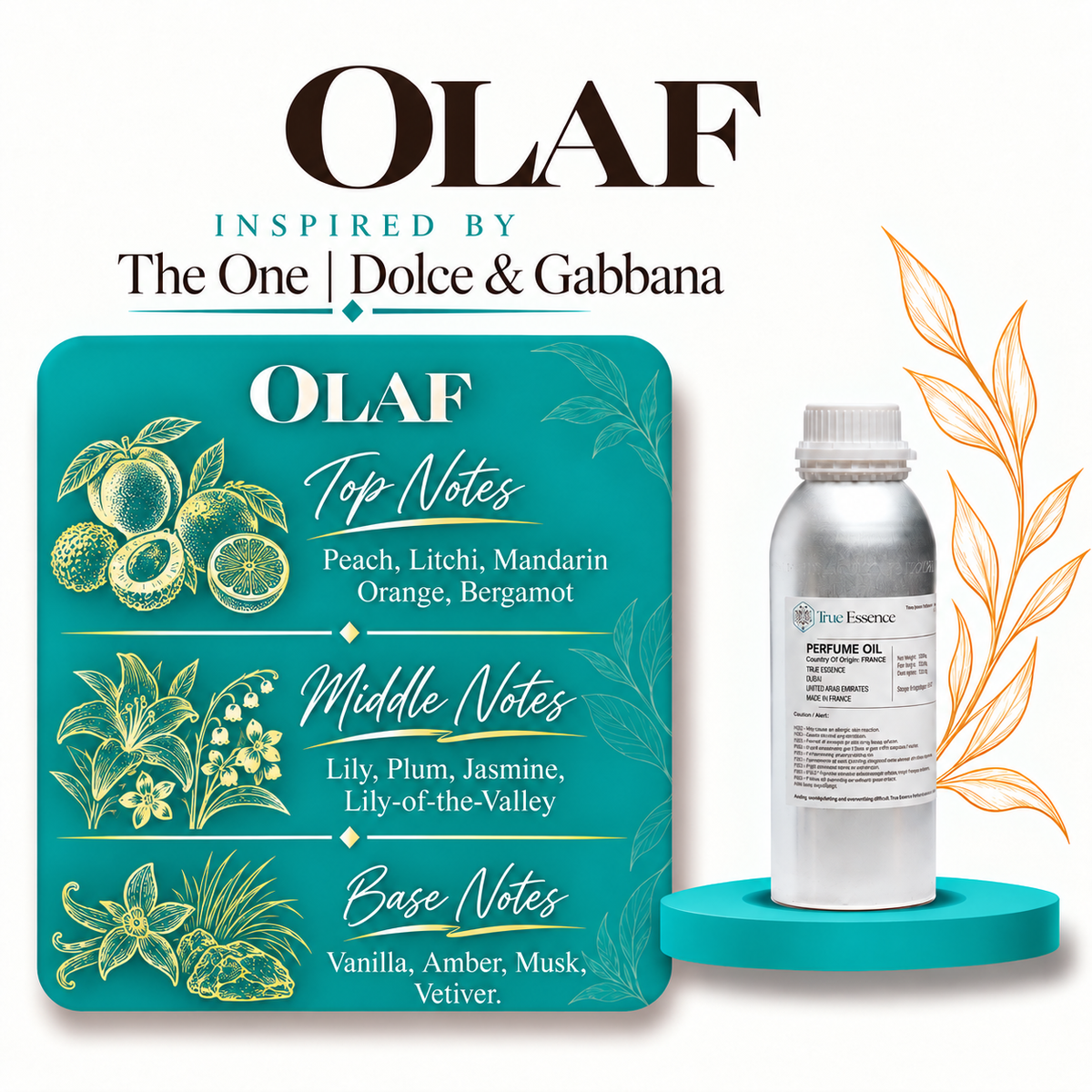 OLAF Inspired By The One | Dolce & Gabbana | Medium Quality