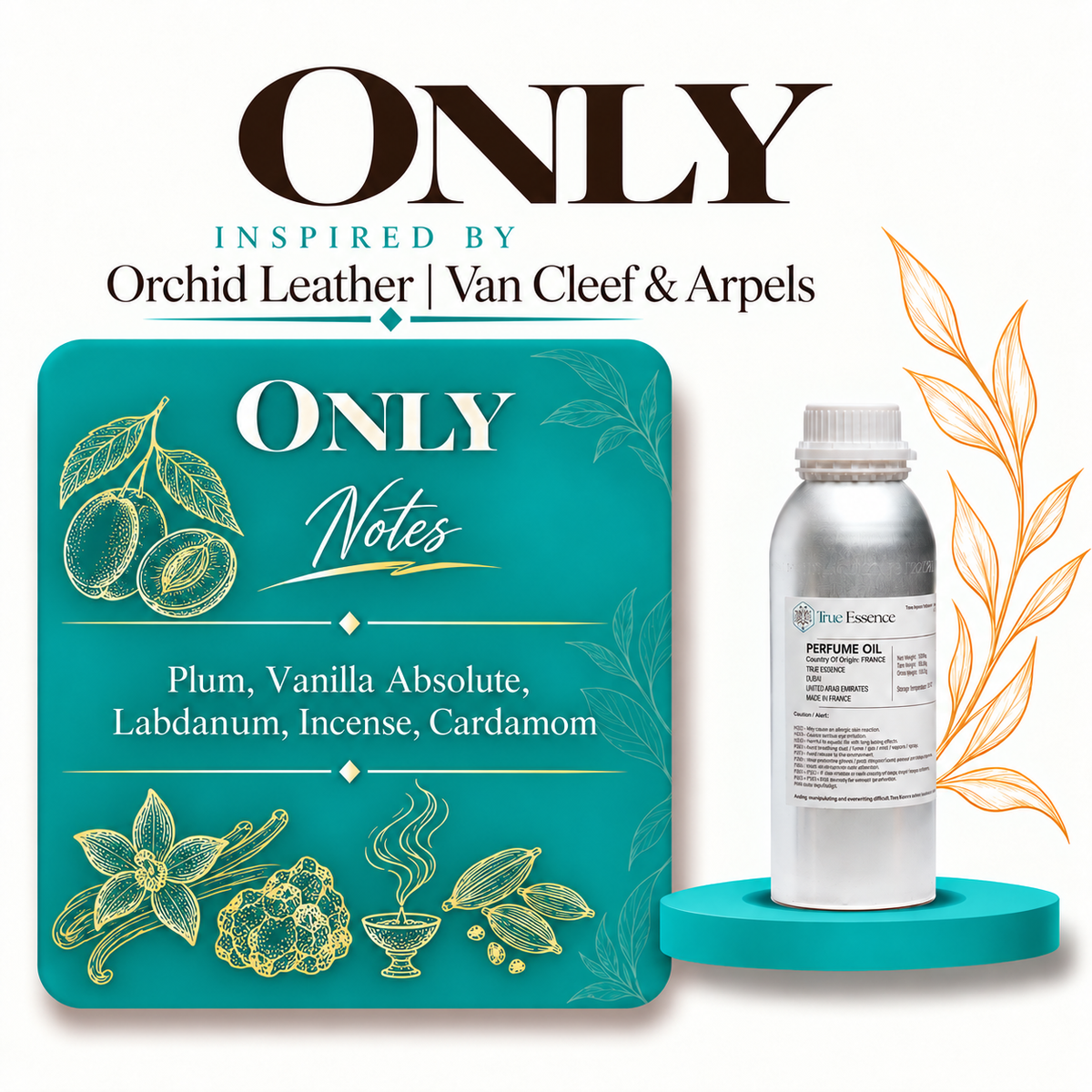 ONLY Inspired By Orchid Leather | Van Cleef & Arpels | Medium Quality
