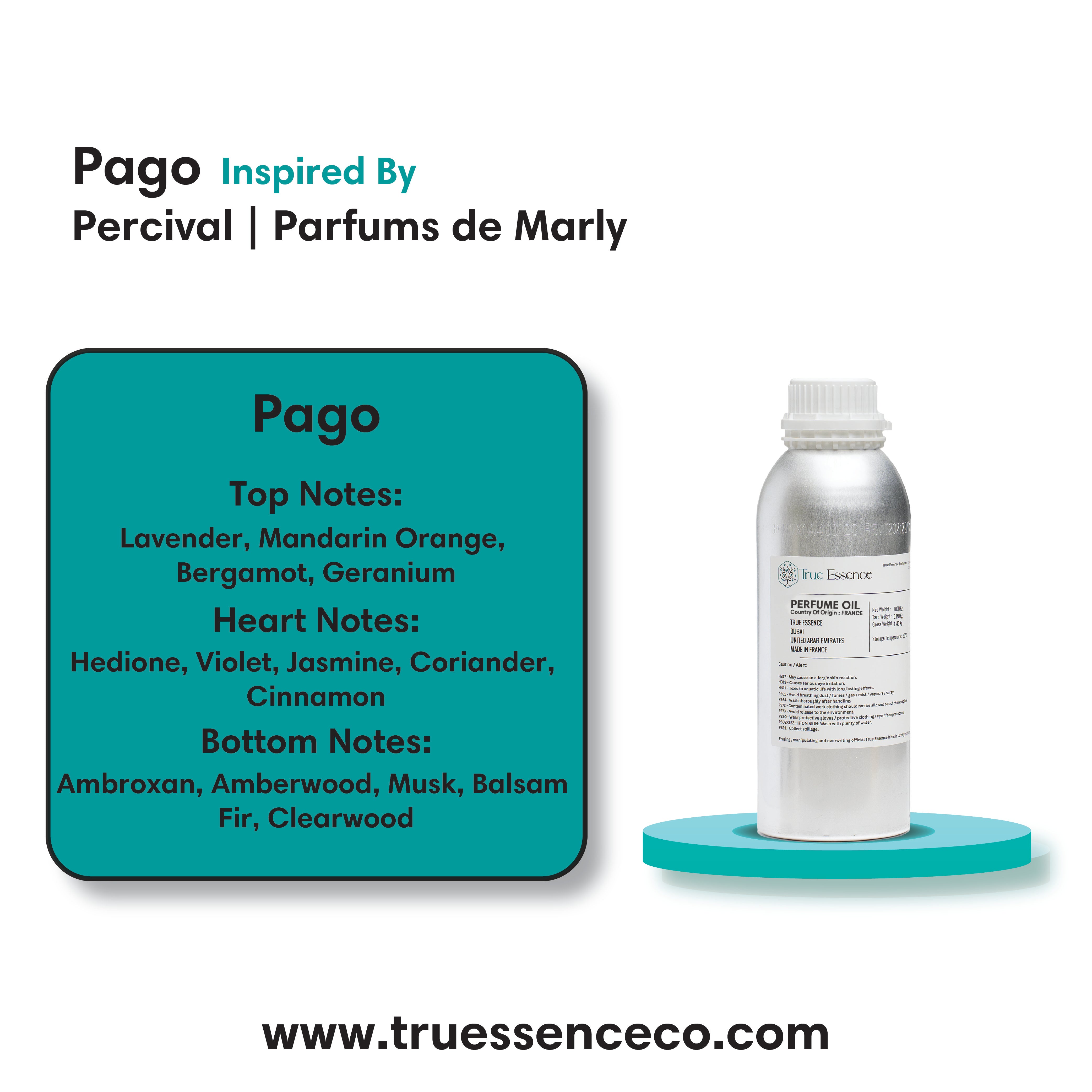 عطر PAGO مستوحى من بيرسيفال | Parfums de Marly