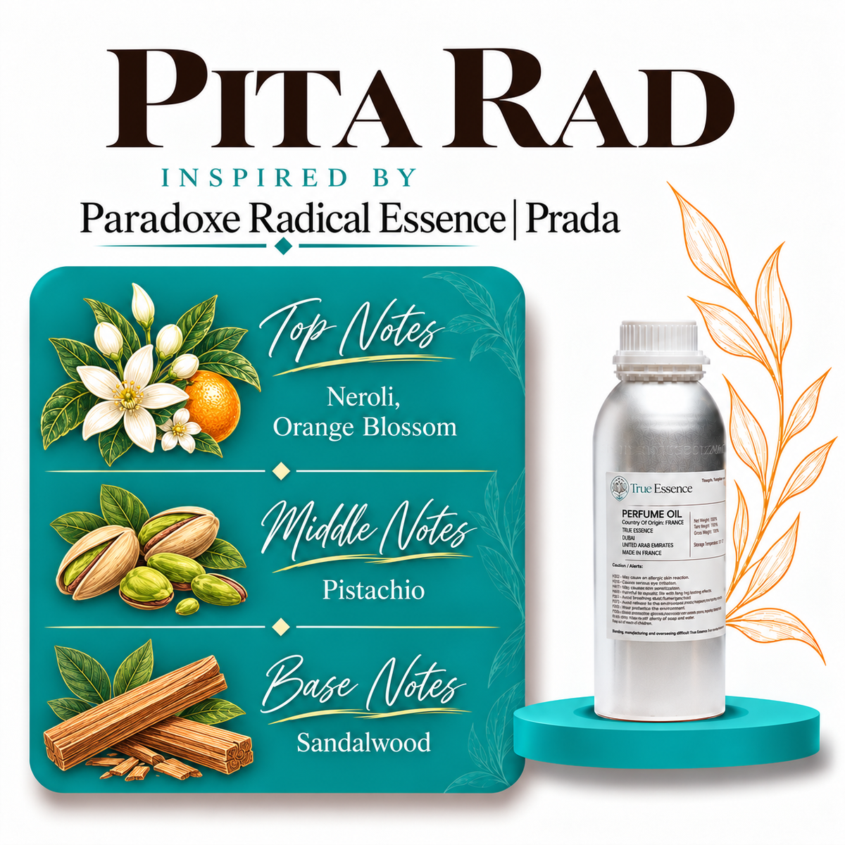 PITA RAD Inspired by Paradoxe Radical Essence | Prada | Medium Quality