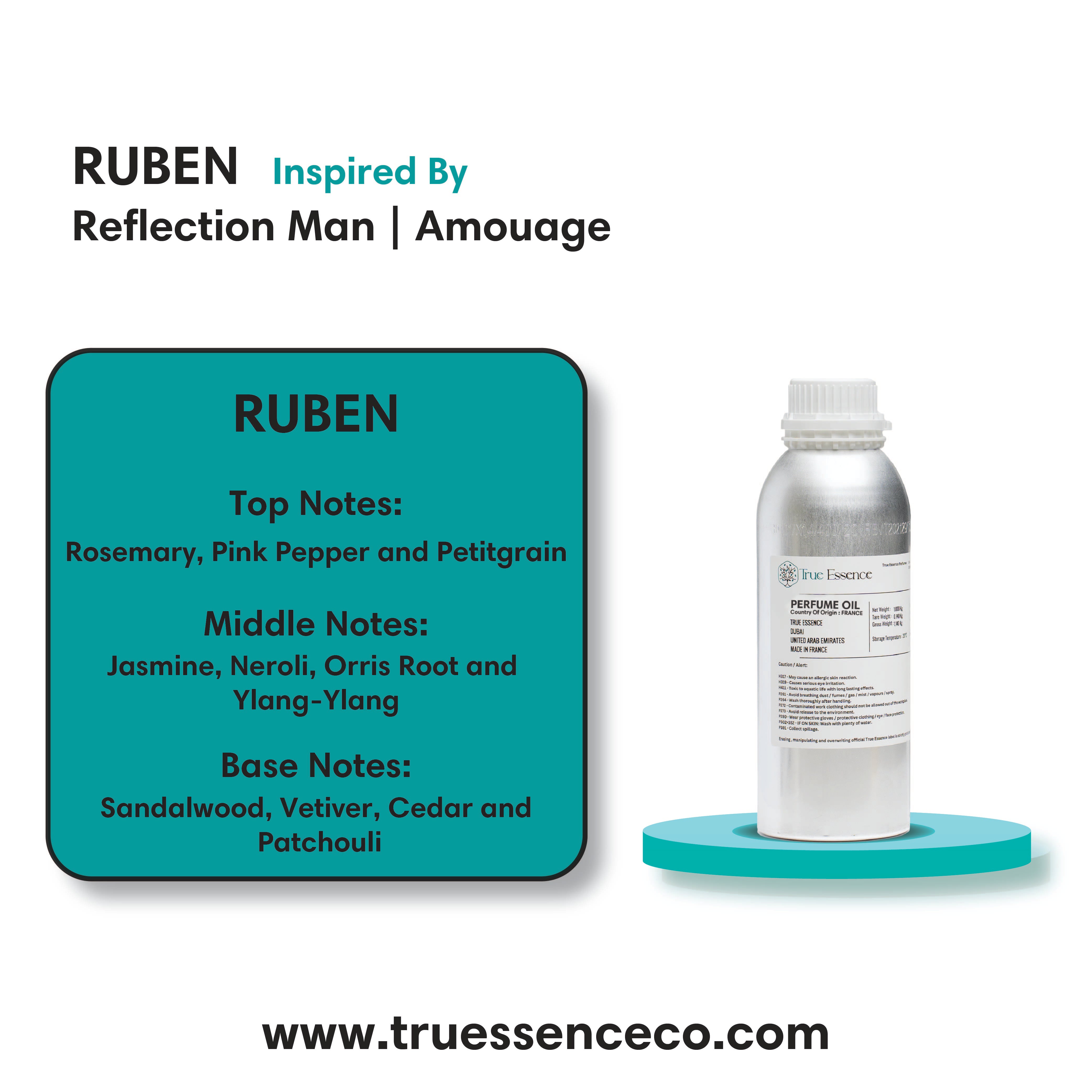 RUBEN Inspired By Reflection Man | Amouage - Top Quality