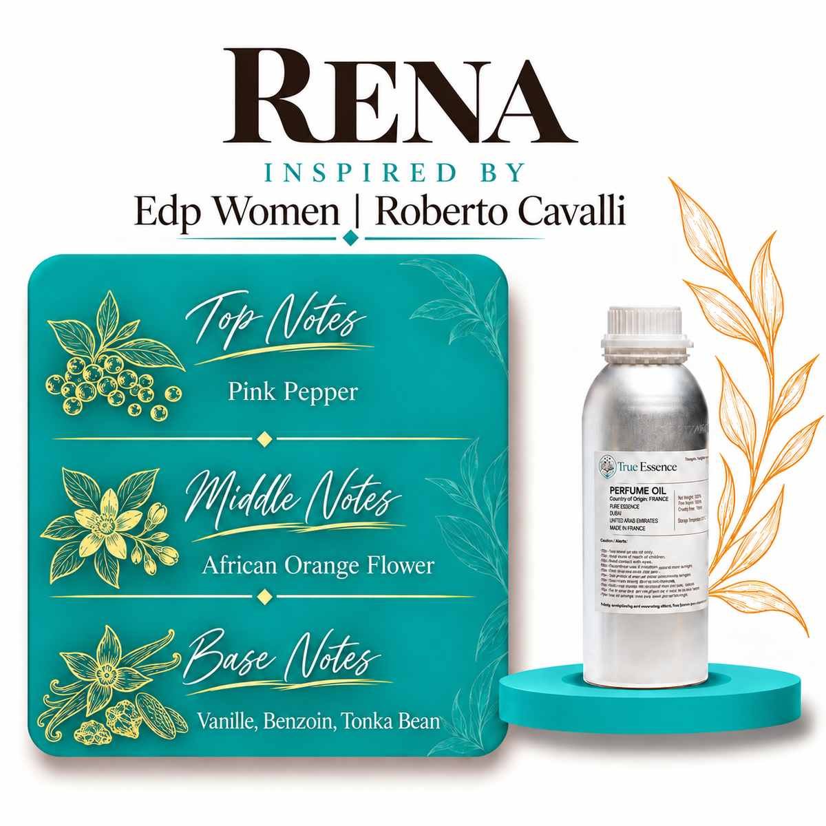 RENA Inspired by Edp Women by Roberto Cavalli | Medium  Quality