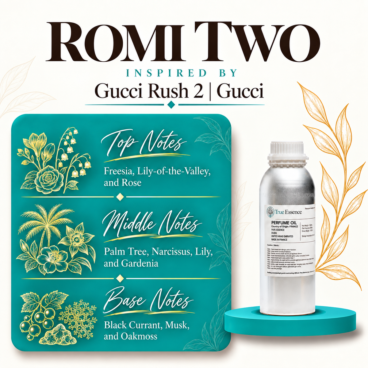 ROMI TWO Inspired by Gucci Rush 2 | Gucci | Medium Quantity