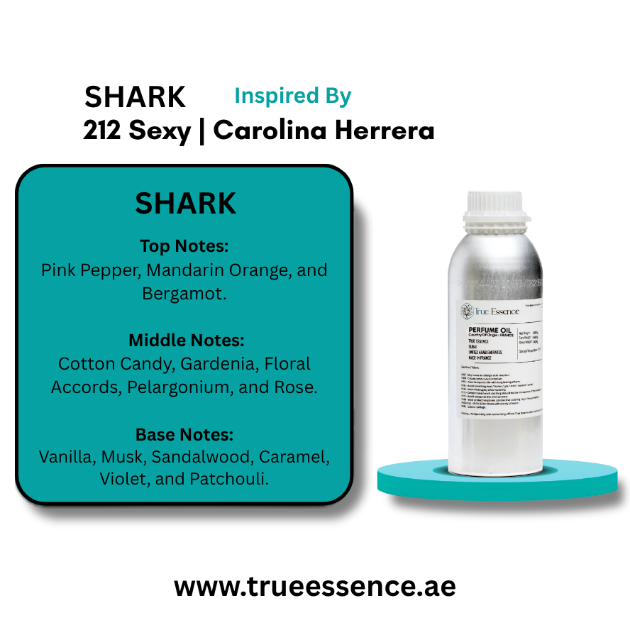 SHARK Inspired by 212 Sexy | Carolina Herrera | Top Quality