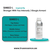 SIMEO I. Inspired By Emporio Armani Stronger With You Intensely | Giorgio Armani | Medium Quality