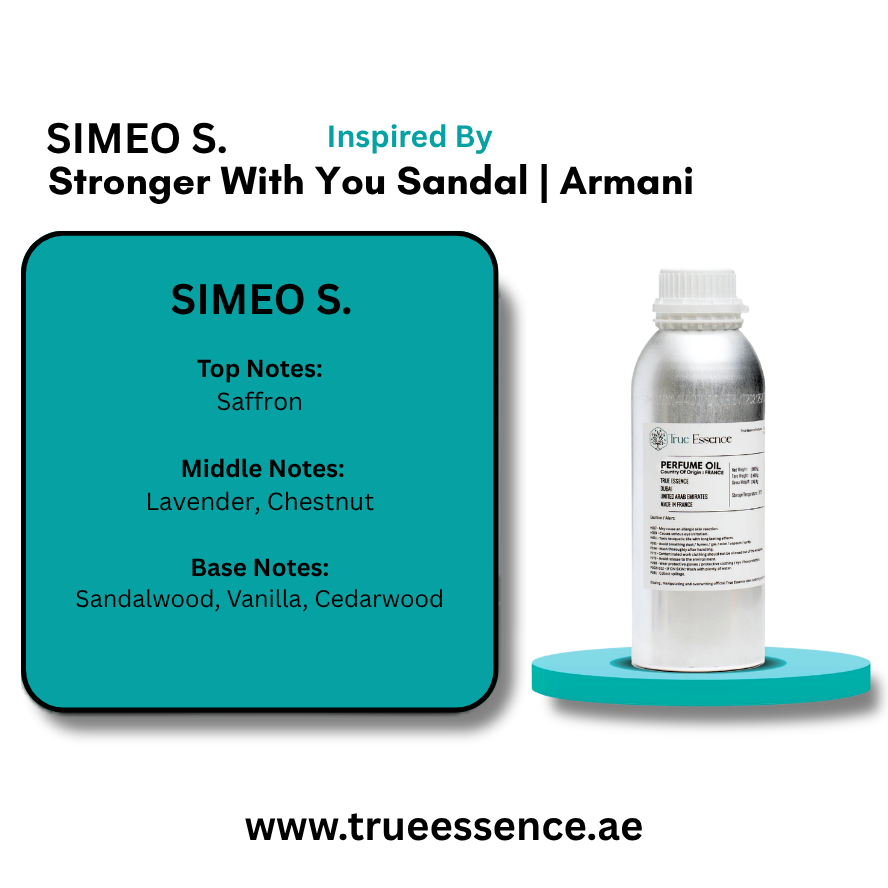 SIMEO S. Inspired by Stronger With You Sandalwood | Emporio Armani | Top Quality