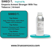 SIMEO T. Inspired By Emporio Armani Stronger With You Tobacco | Armani | Top Quality