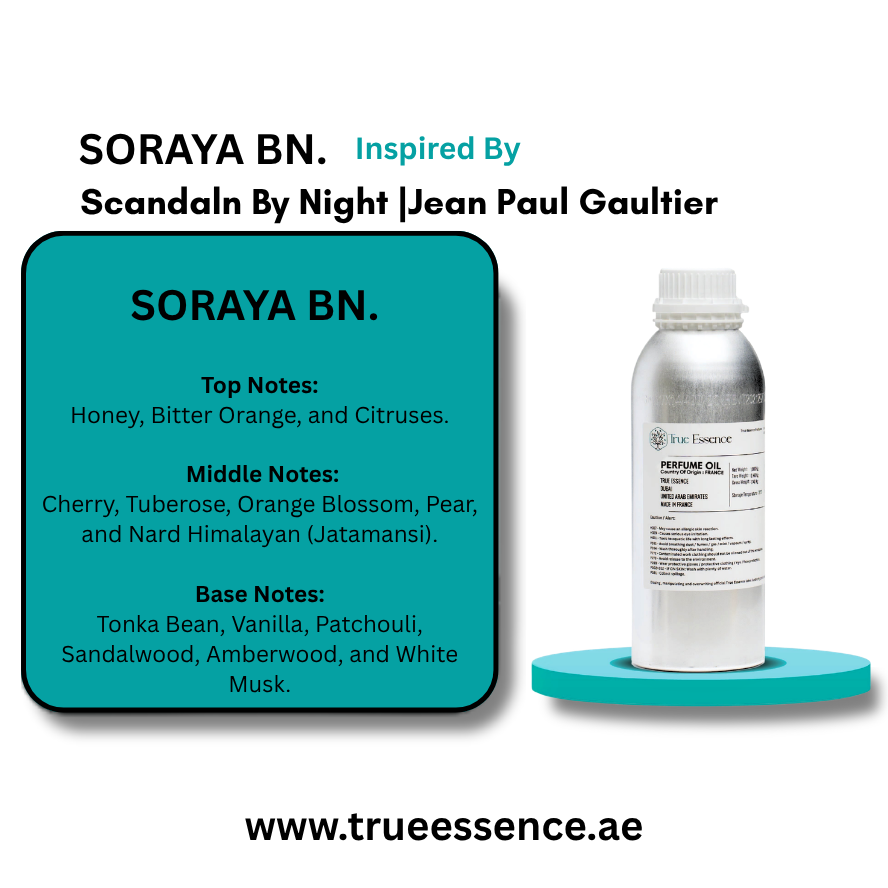 SORAYA BN. Inspired by Scandaln By Night |Jean Paul Gaultier | Top Quality
