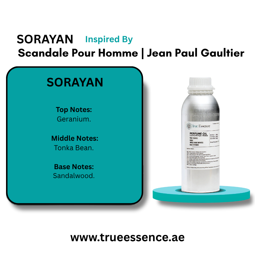 SORAYAN Inspired by Scandale Pour Homme | Jean Paul Gaultier | Medium Quality