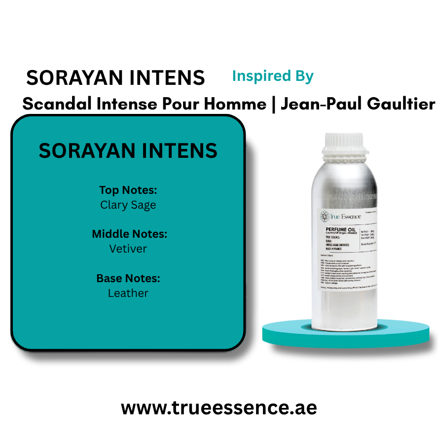 SORAYAN INTENS Inspired by Scandal Intense Pour Homme |Jean-Paul Gaultier | Medium Quality