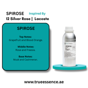 SPIROSE Inspired by 12 Silver Rose | Lacoste | Medium Quality