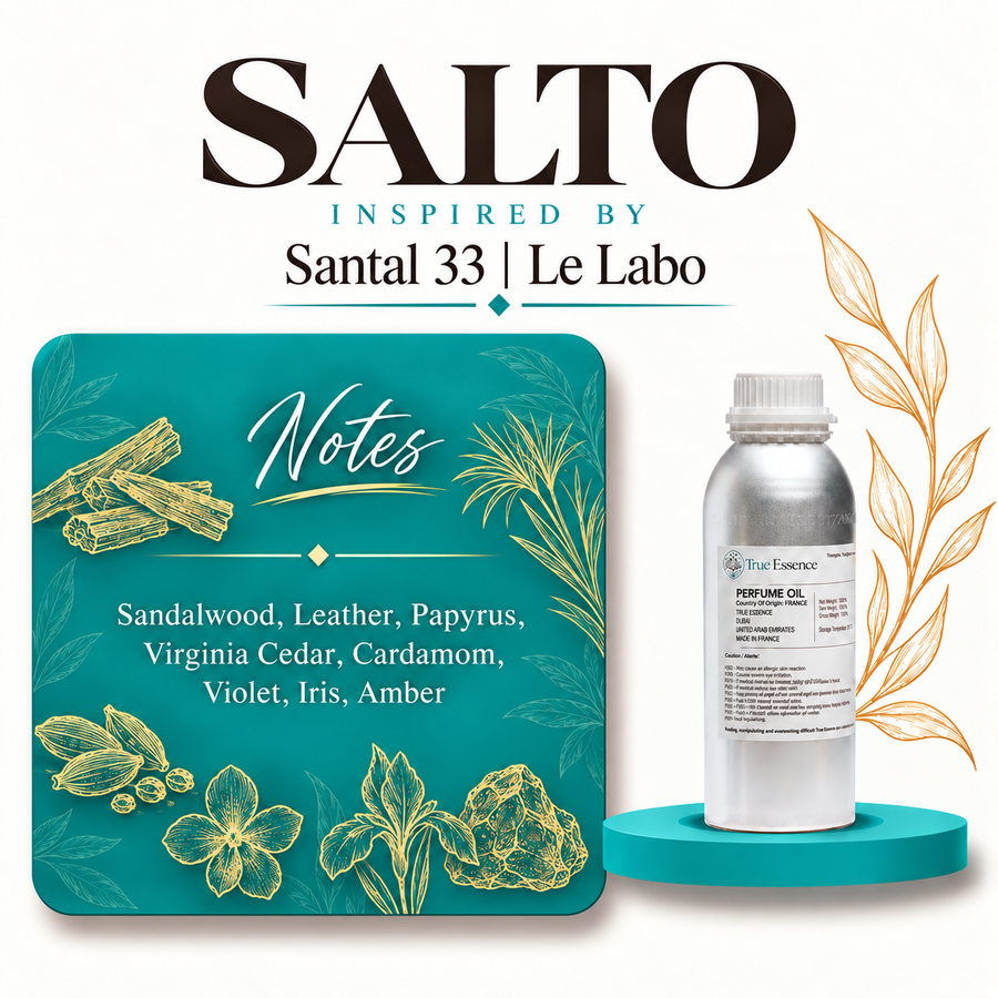 SALTO Inspired By Santal 33 | Le Labo | Medium Quality