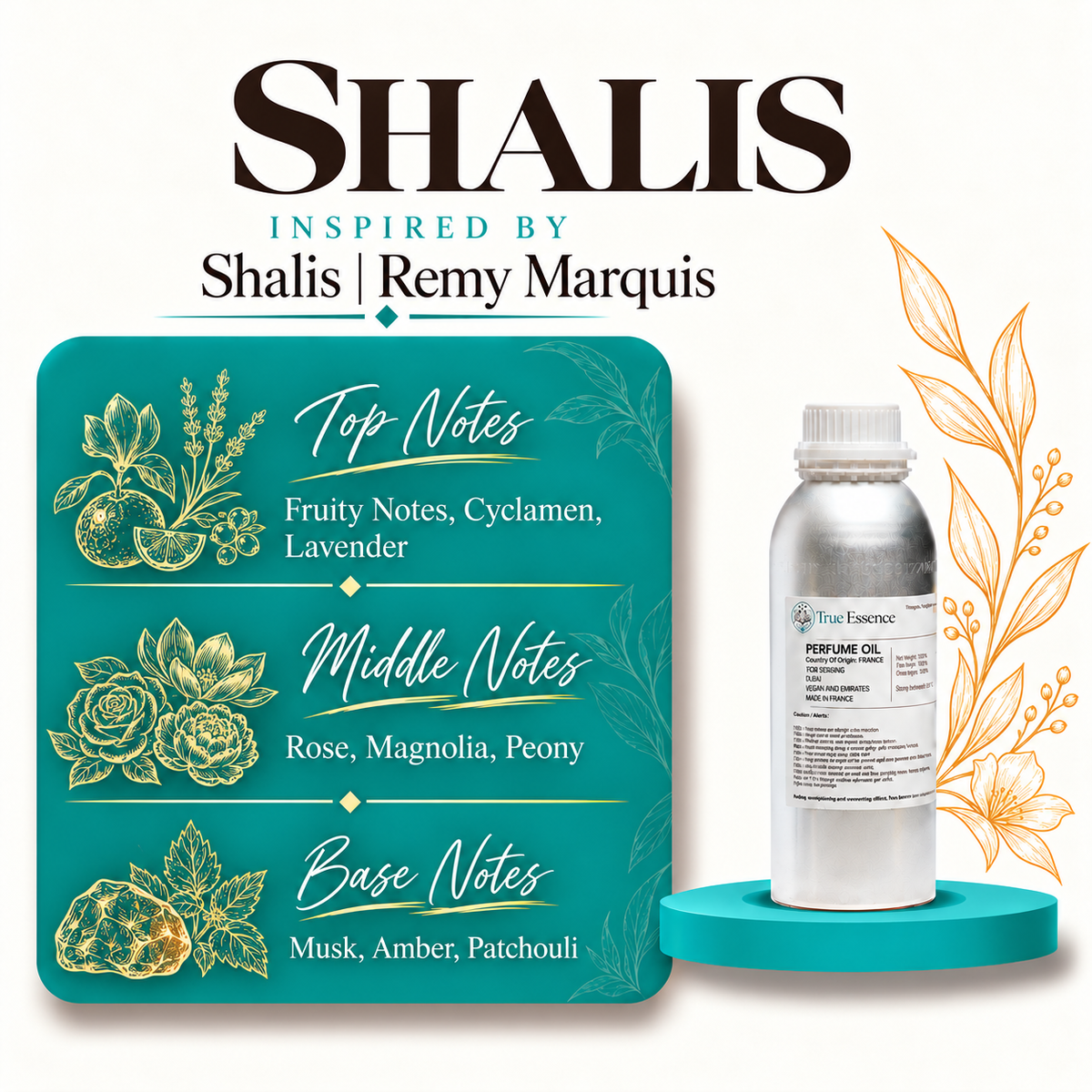 SHALIS Inspired By Shalis | Remy Marquis | Top Quality