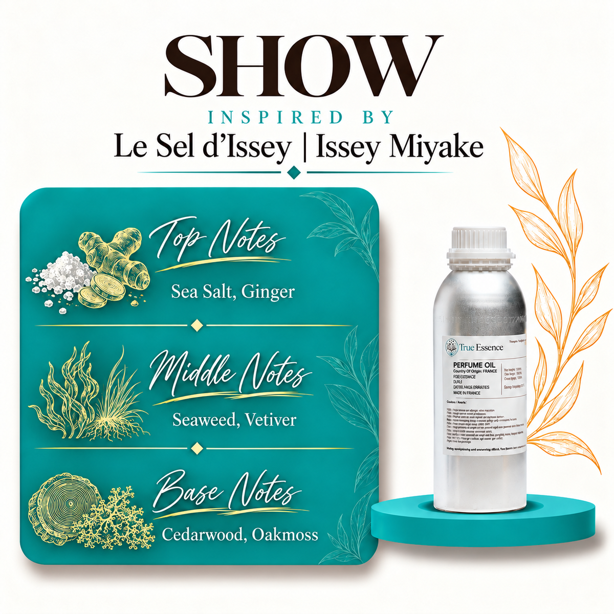 SHOW Inspired By Le Sel d’Issey | Issey Miyake | Medium Quality