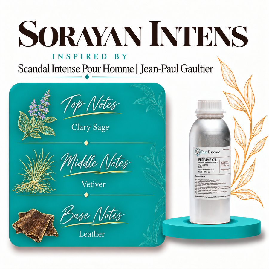 SORAYAN INTENS Inspired by Scandal Intense Pour Homme |Jean-Paul Gaultier | Medium Quality