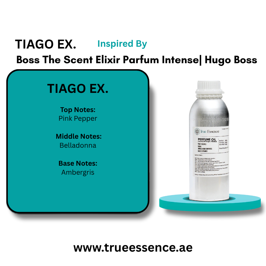 TIAGO EX. Inspired by Boss The Scent Elixir Parfum Intense| Hugo Boss | Top Quality