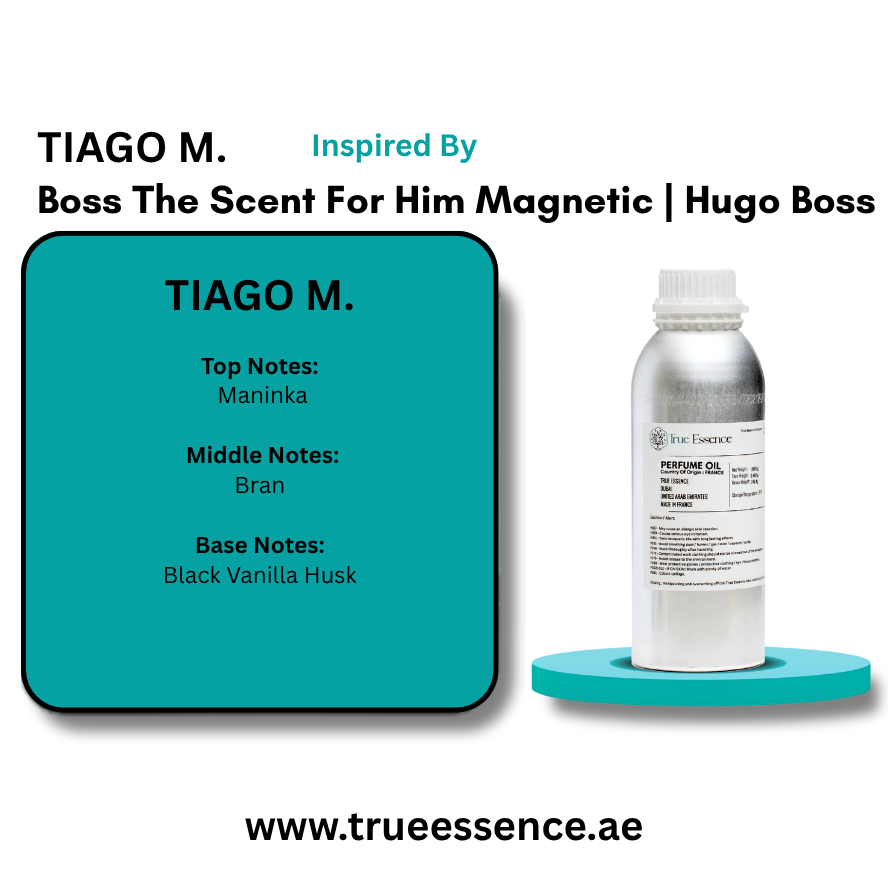 TIAGO M. Inspired By Boss The Scent For Him Magnetic | Hugo Boss | Medium Quality