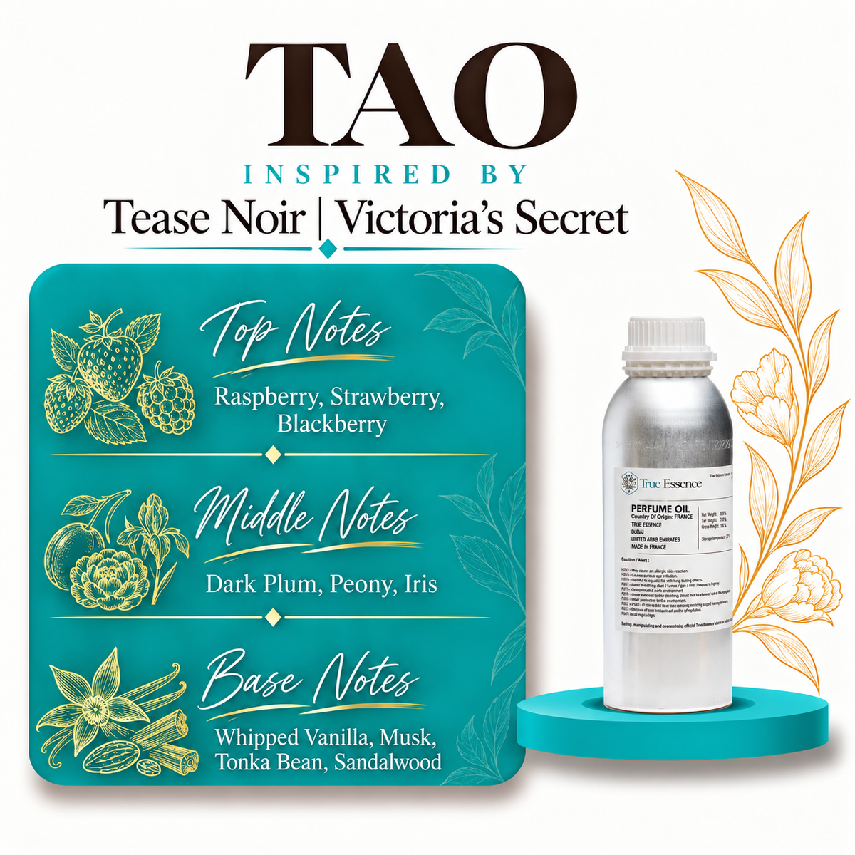 TAO Inspired by Tease Noir | Victoria’s Secret | Top Quality